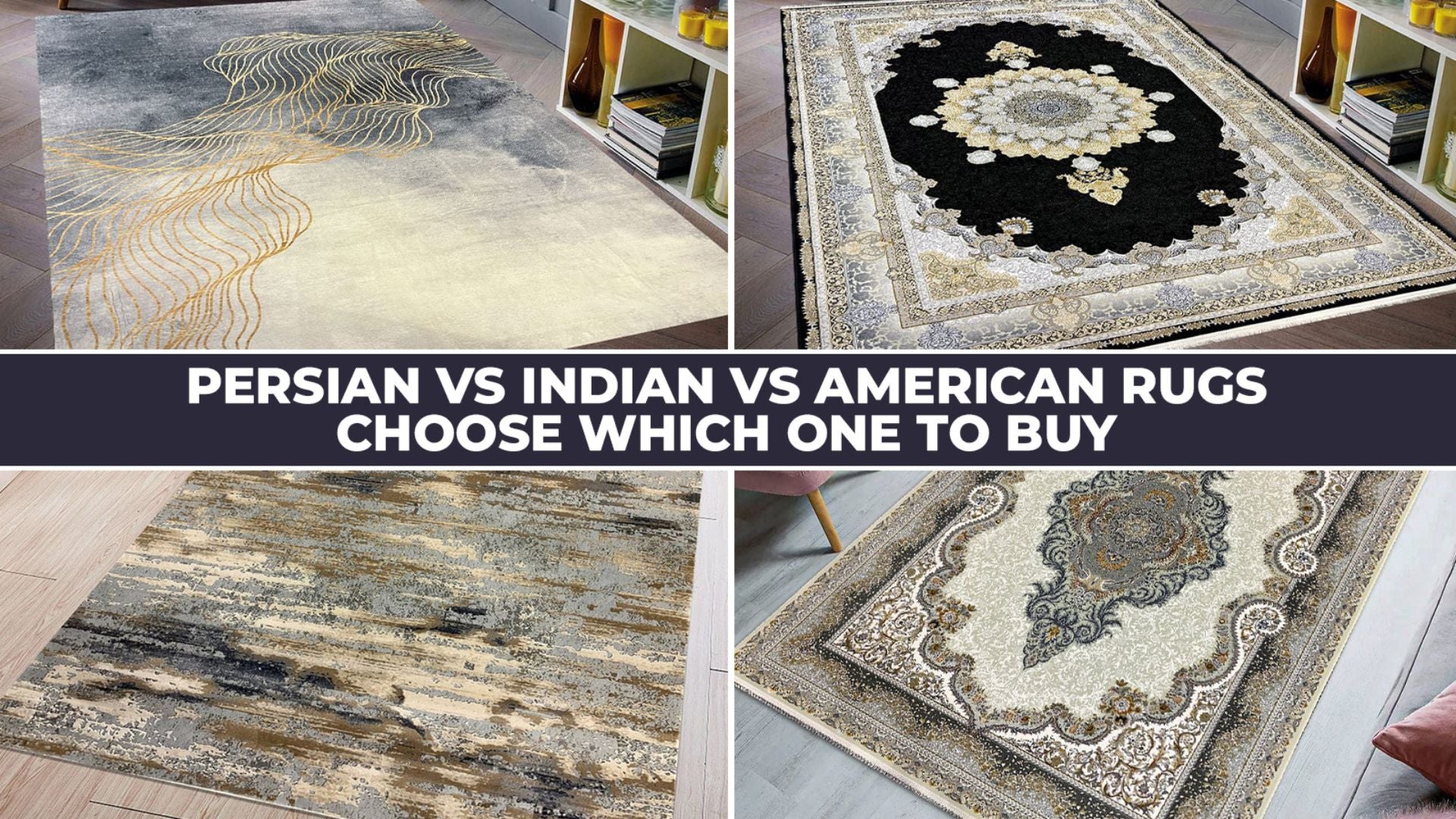 buy vintage rugs in Canada from Glara Home