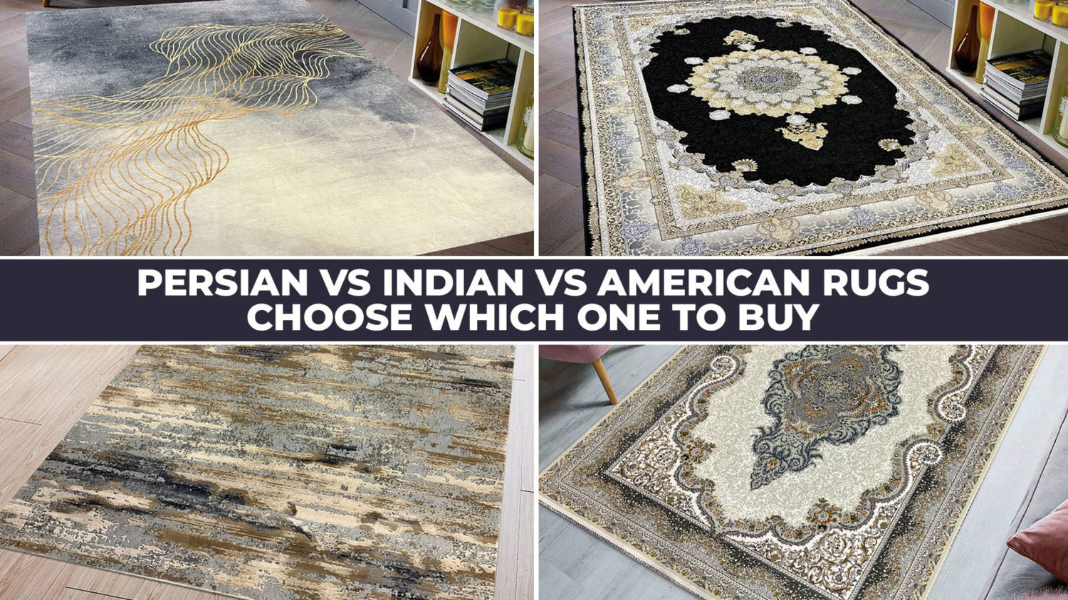 buy vintage rugs in Canada from Glara Home