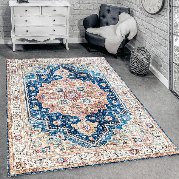 G5439-2 Abstract Rug - GLARA HOME
