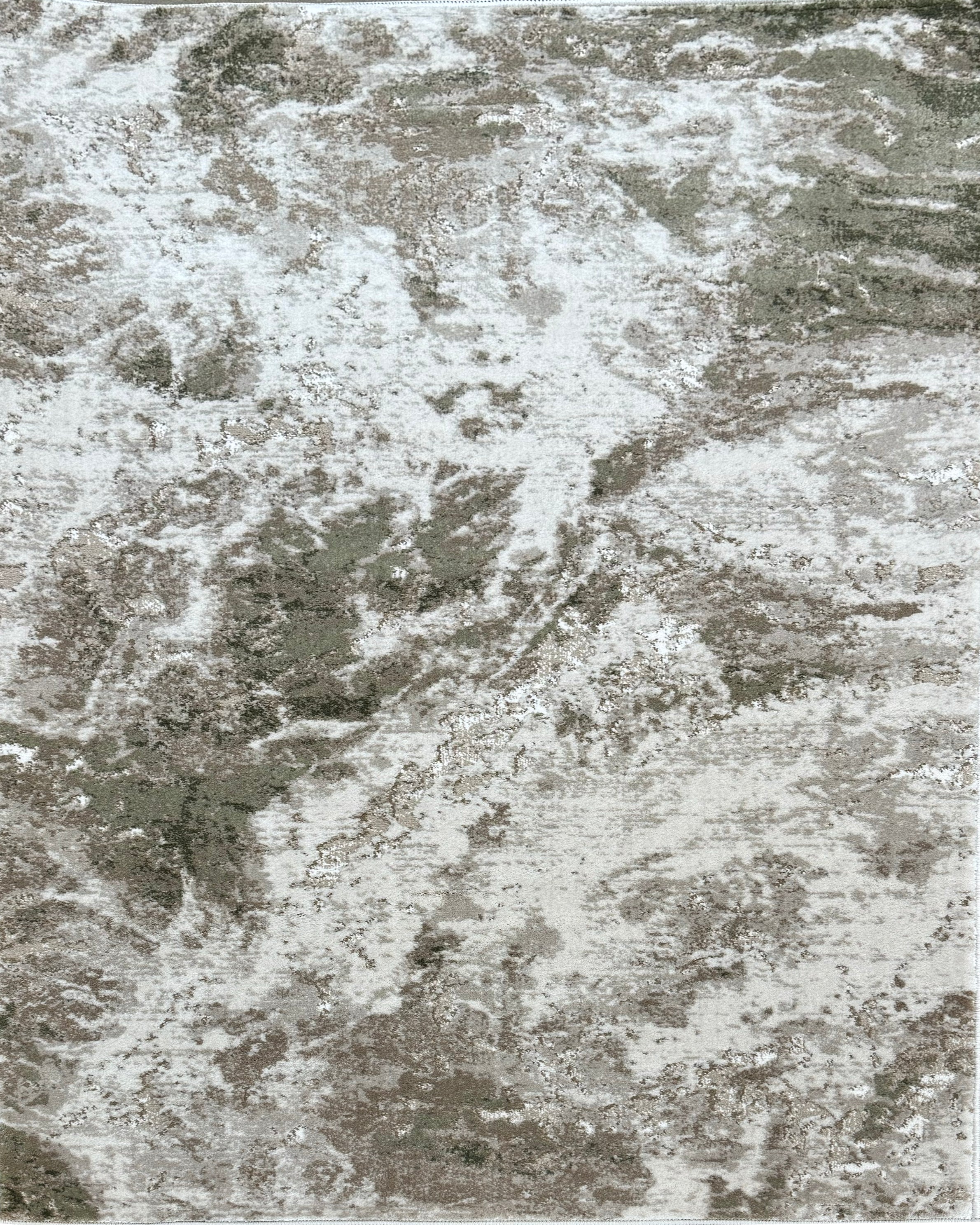 H6218 Green Runner Rug