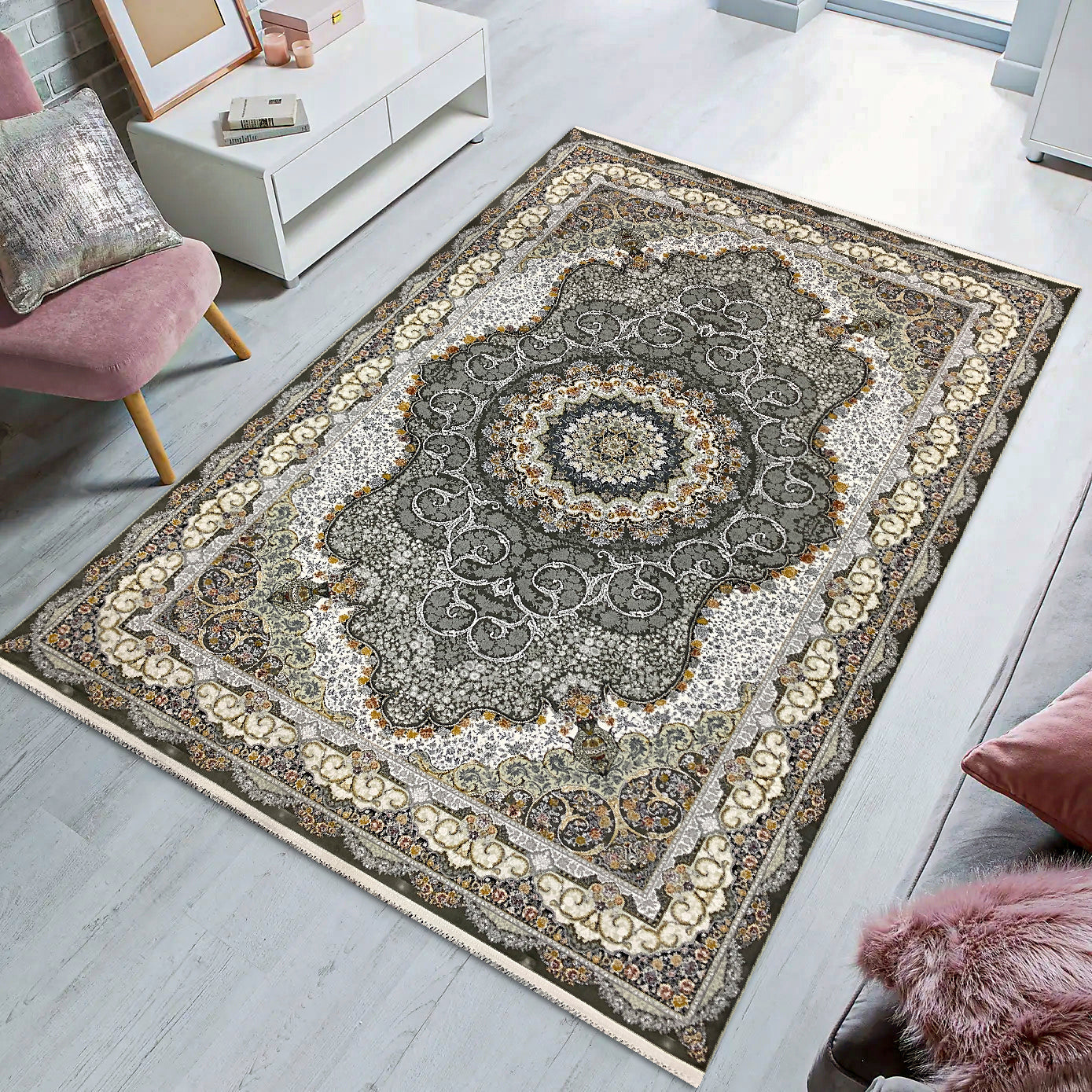 Azarakhsh 1200 Reed Persian Rug - GLARA HOME