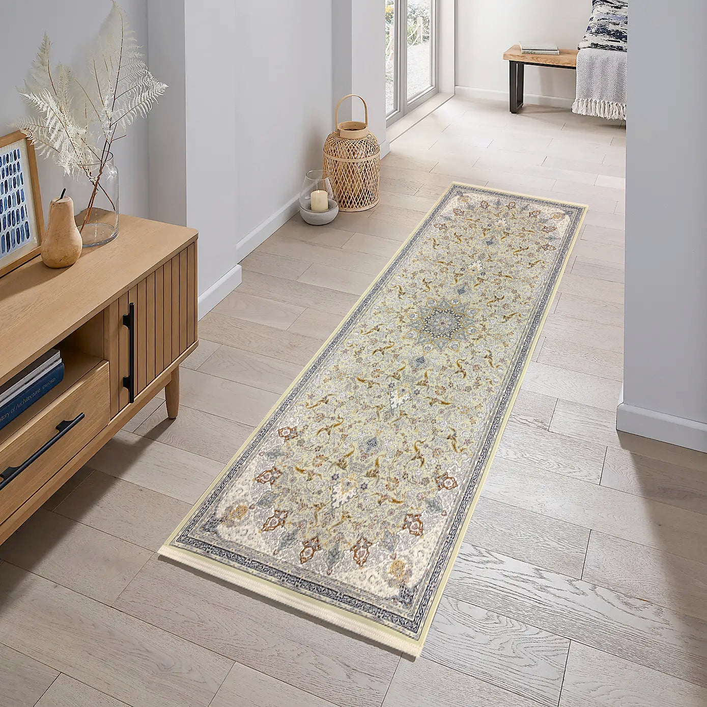 Mina 1200 Reed Runner Rug - GLARA HOME