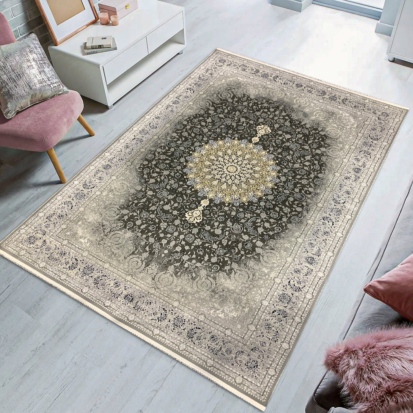 Vina 1200 Reed Persian rug - GLARA HOME