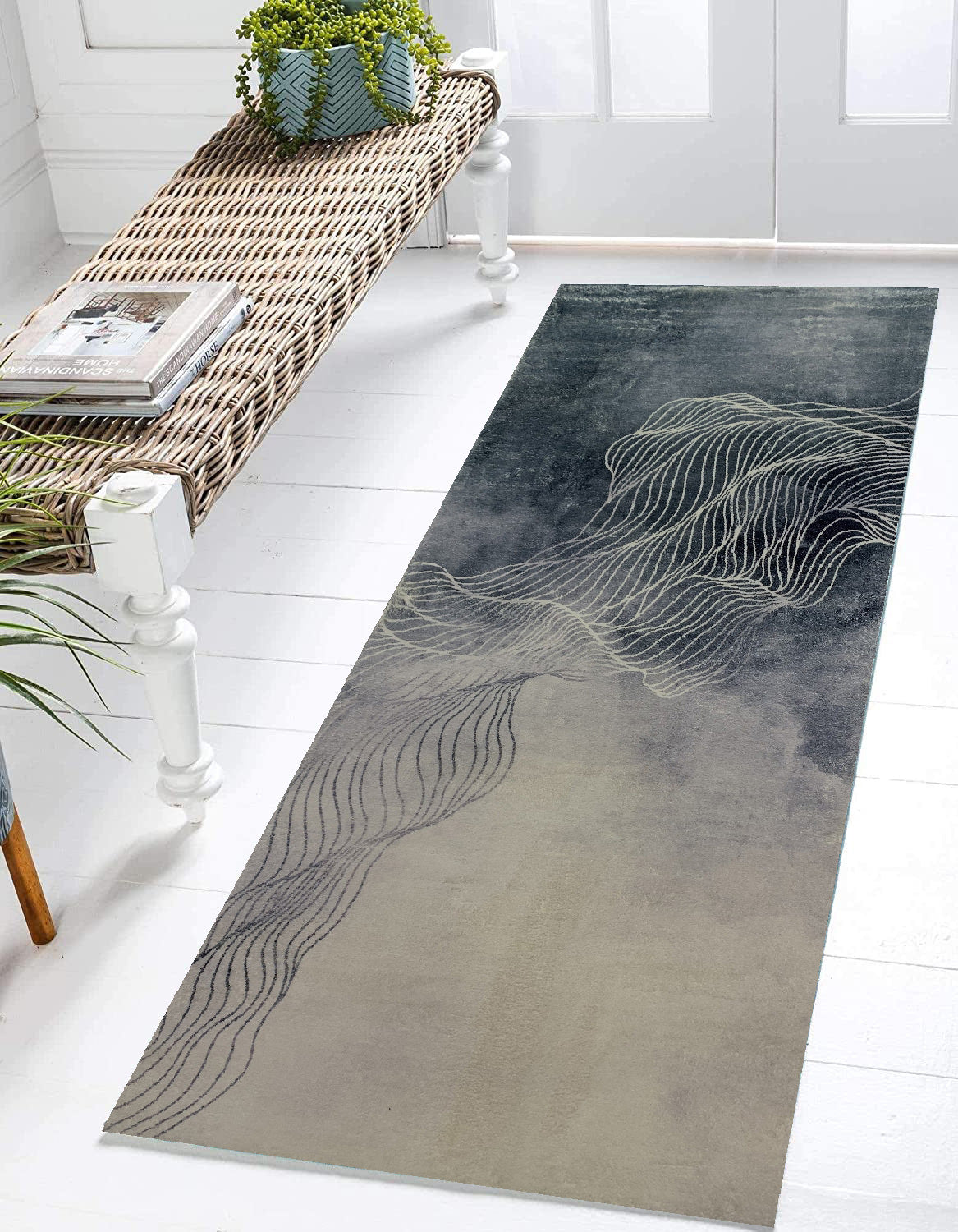 G5488-1 Runner Rug - GLARA HOME