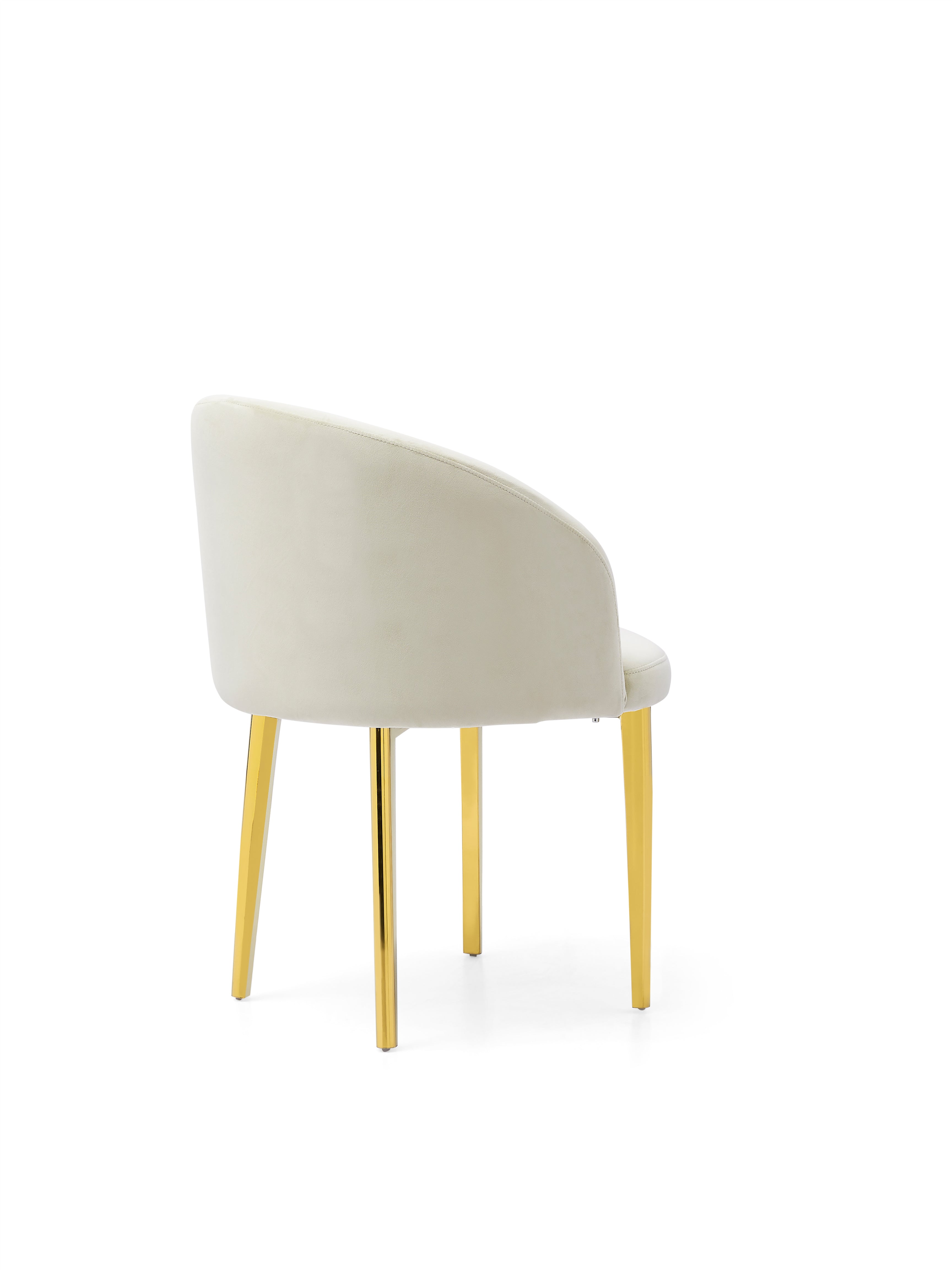 GL1 Dining Chair (Gold Cream) - GLARA HOME