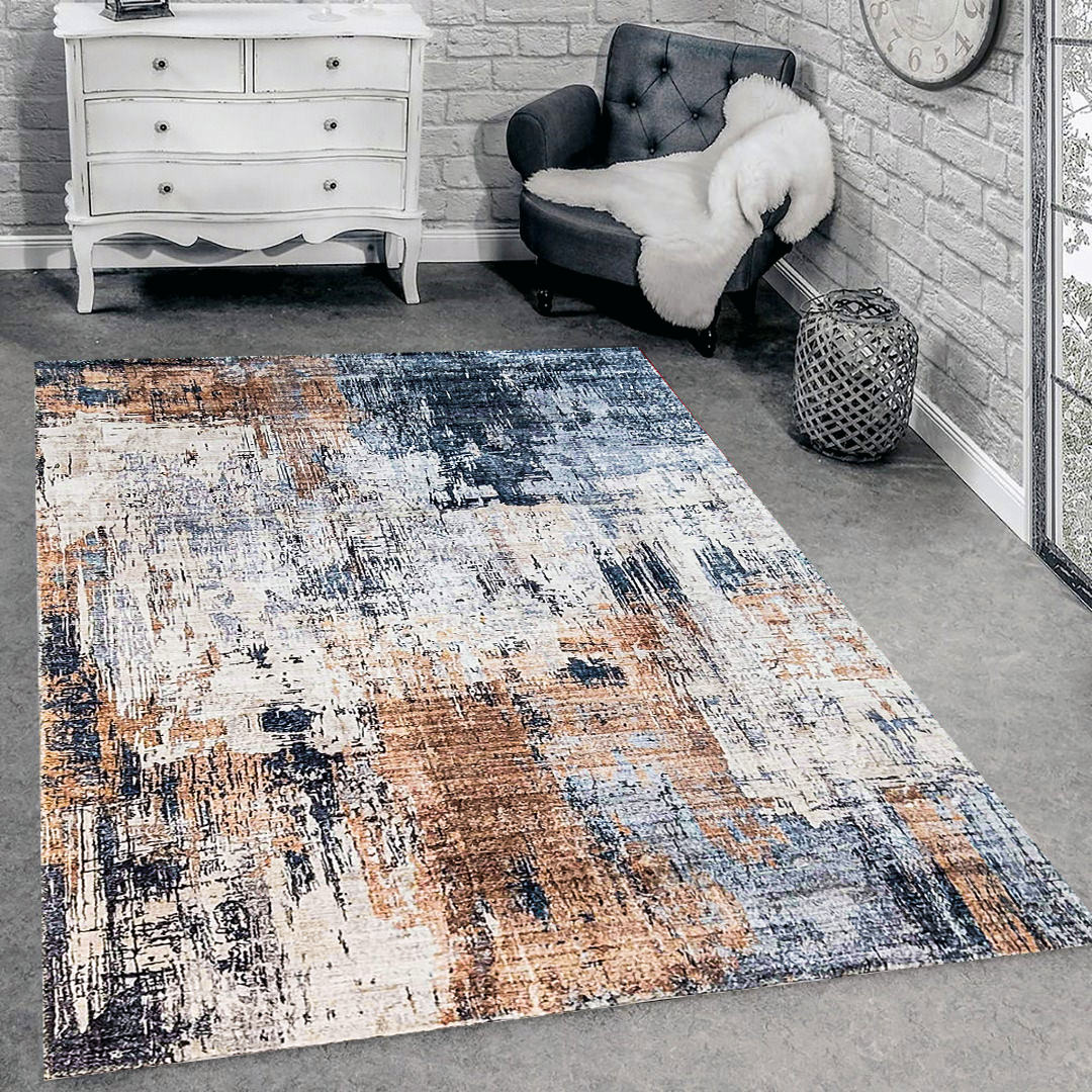 G5536-5 Abstract Rug - GLARA HOME