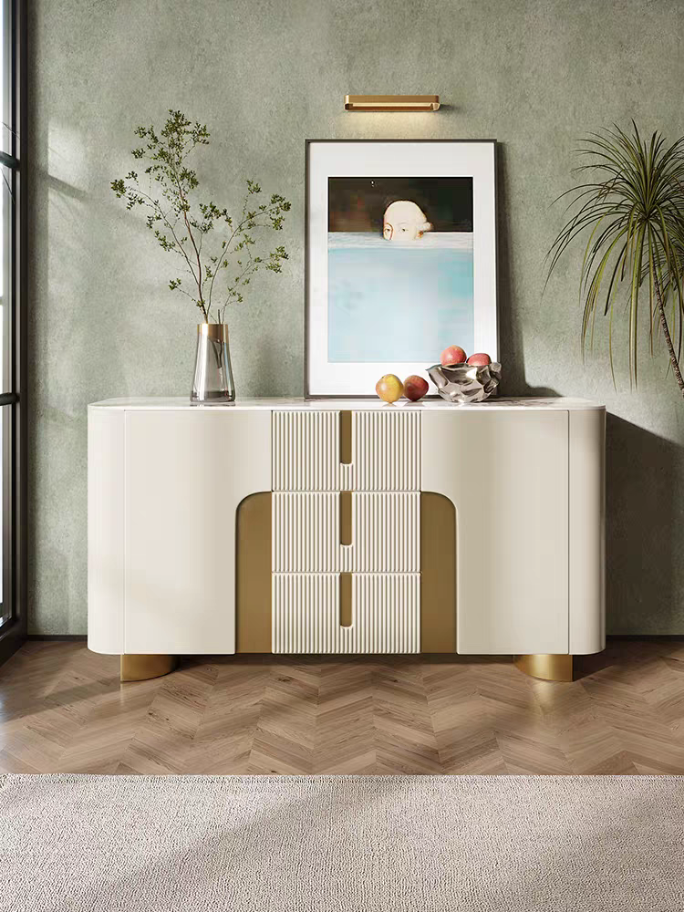 QWX004 Artus Modern White Console Table - GLARA HOME