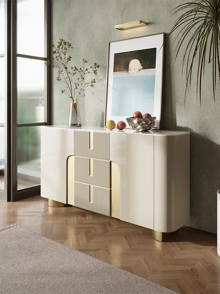 QWX004 Artus Modern White Console Table - GLARA HOME