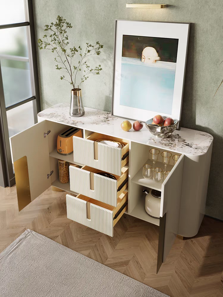 QWX004 Artus Modern White Console Table - GLARA HOME