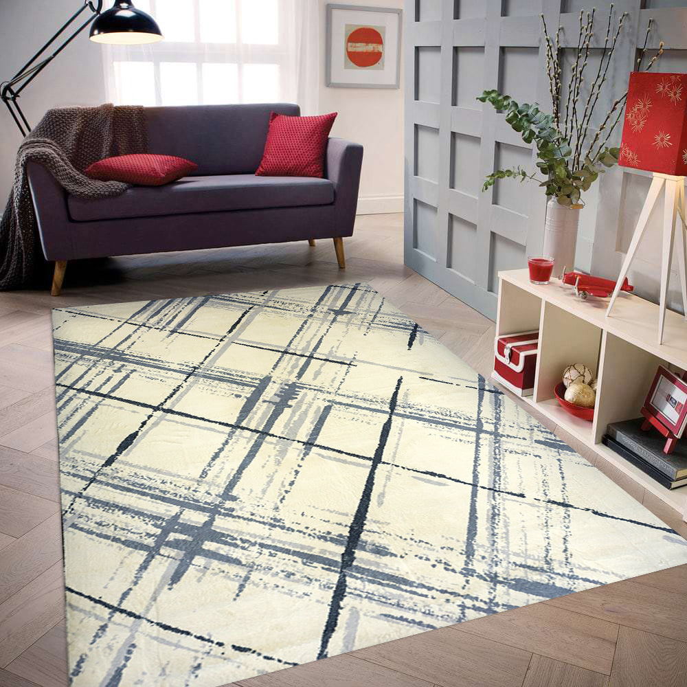 G3049-5 Abstract Rug - GLARA HOME