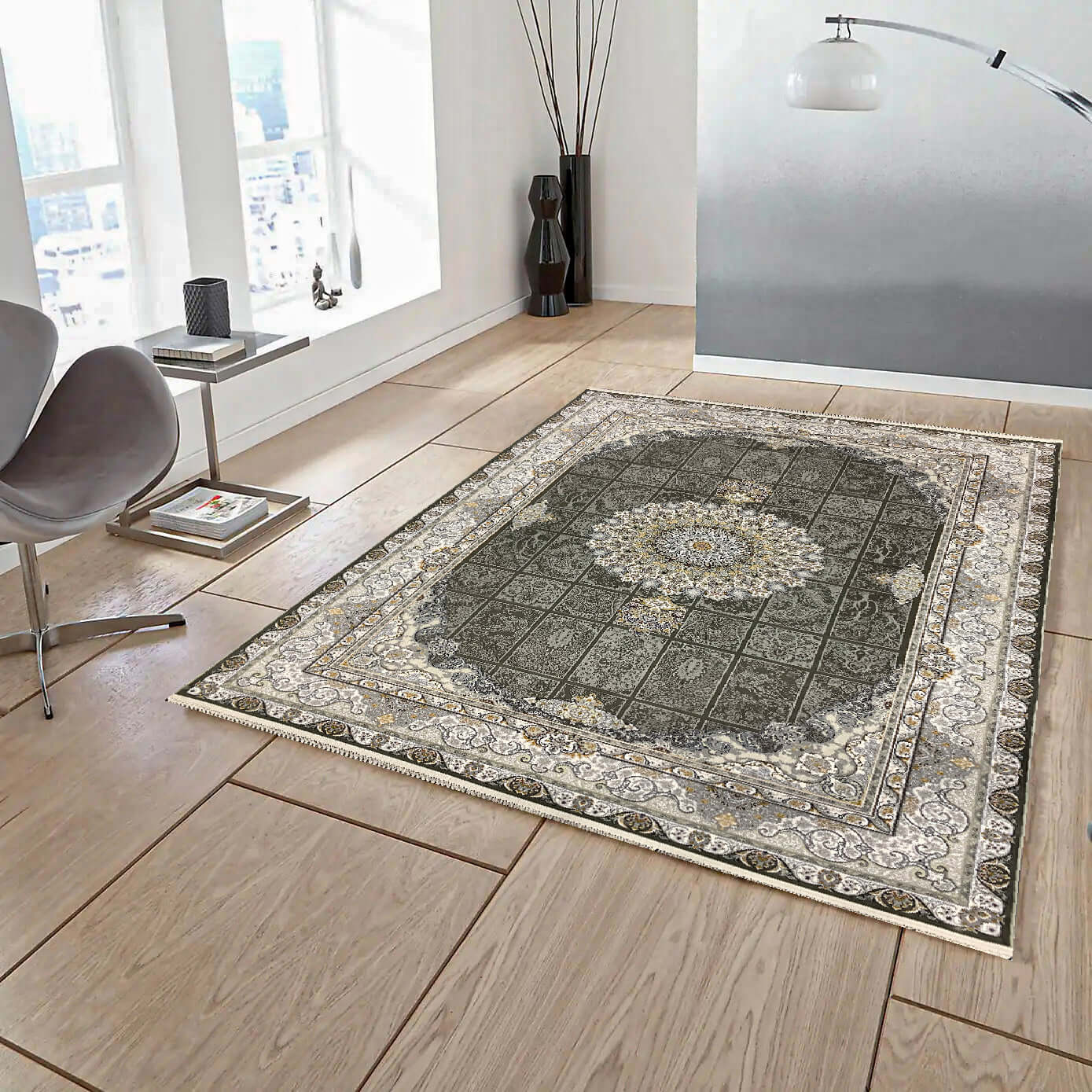 Avin 1200 Reed Persian Rug - GLARA HOME