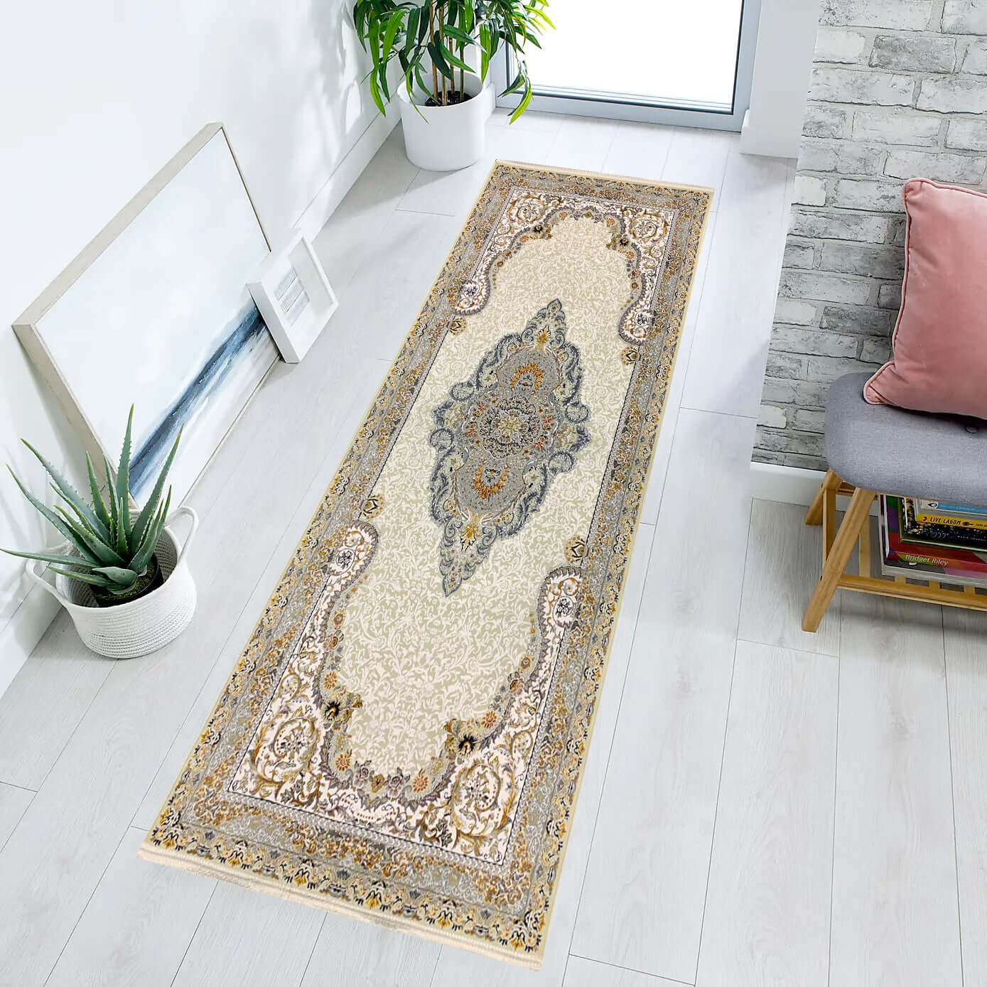 ARSES 1200 Reed Runner Rug - GLARA HOME