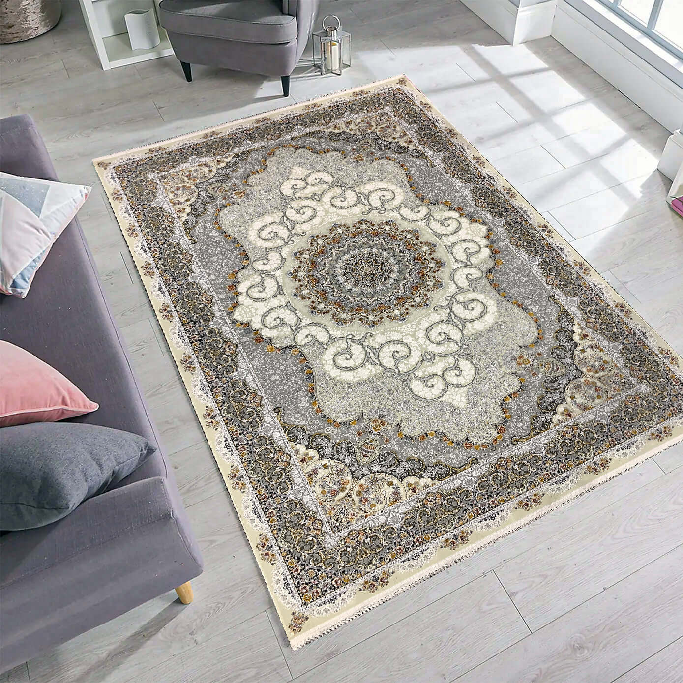 Azarakhsh 1200 Reed Persian Rug - GLARA HOME
