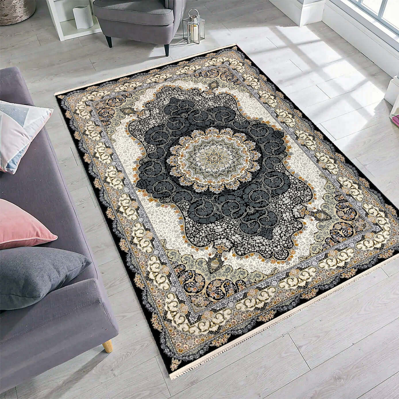 Azarakhsh 1200 Reed Persian Rug - GLARA HOME