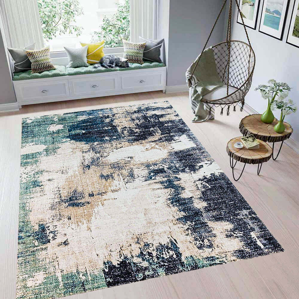 G2600Rj-1Y Abstract Rug - GLARA HOME
