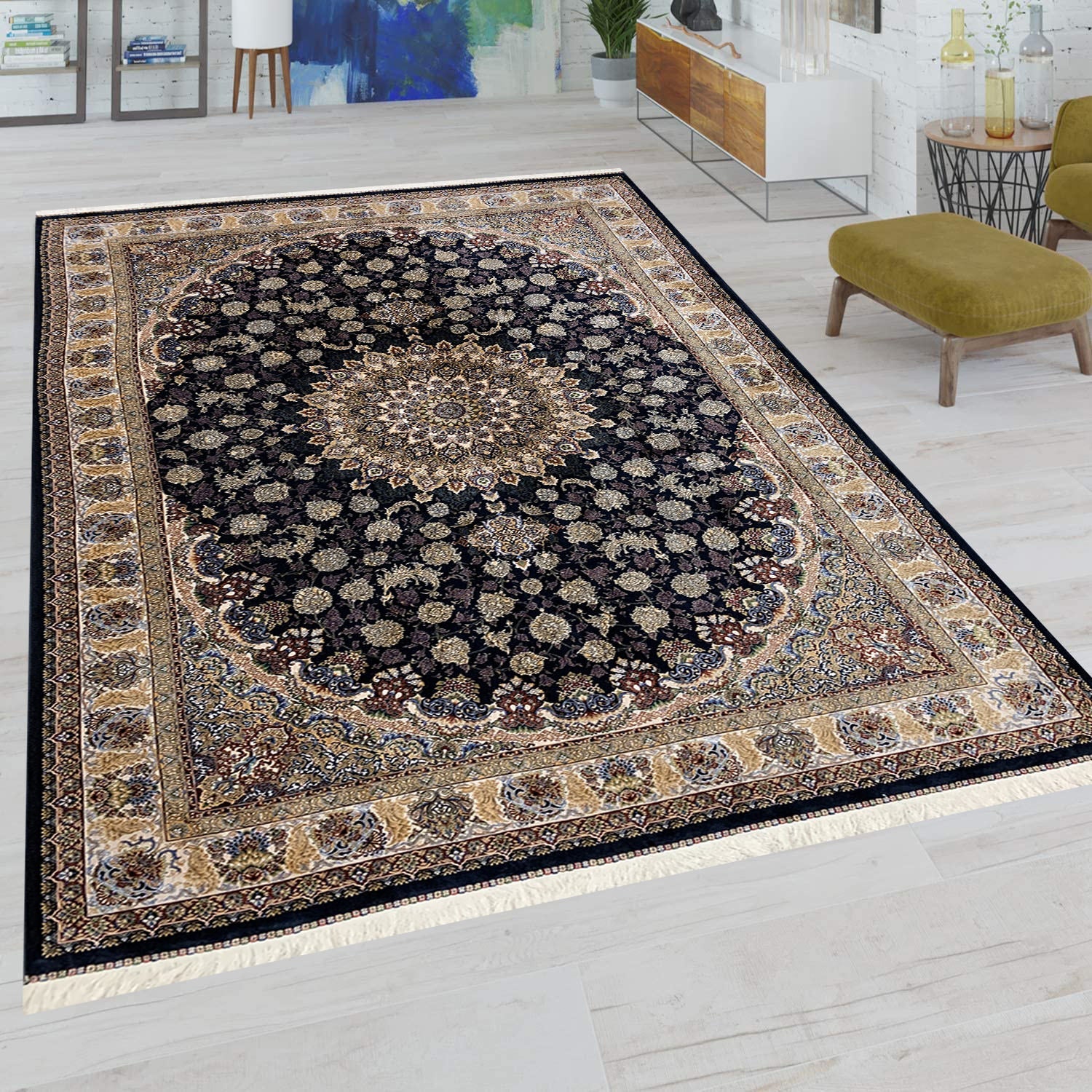 G222 Silk Rug - GLARA HOME