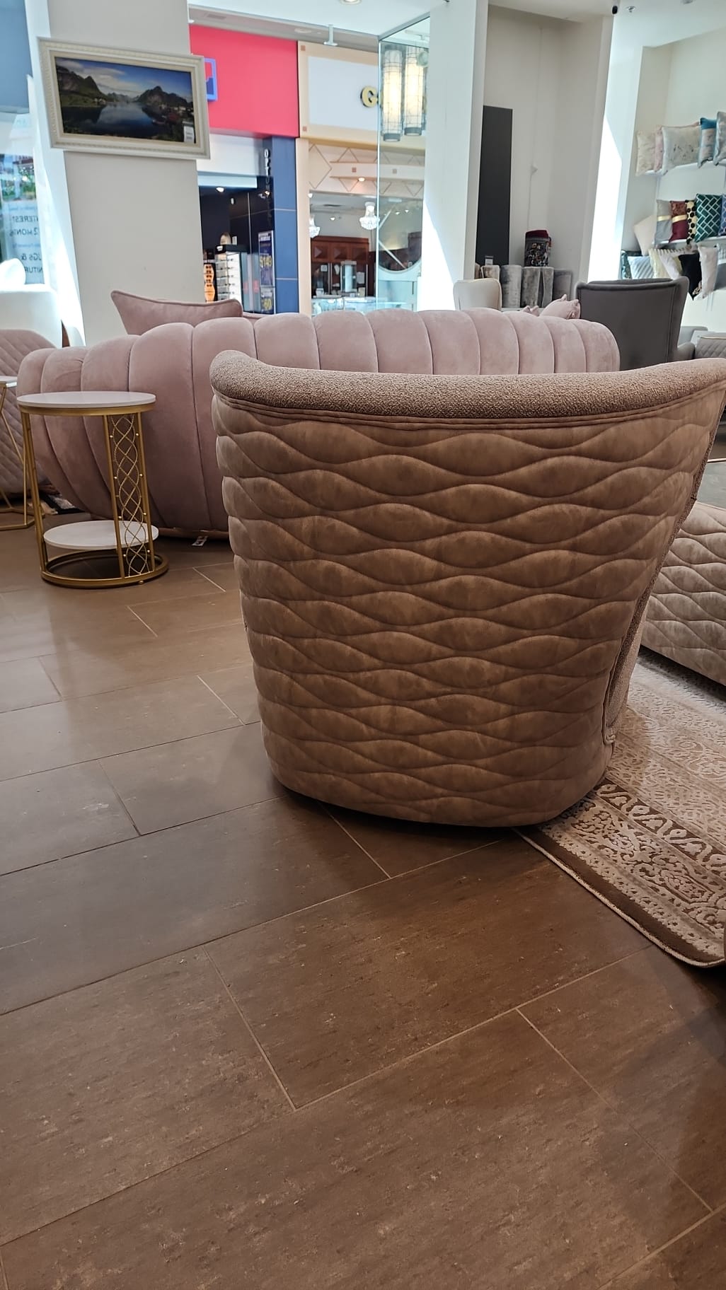 Aoria Sofa ( Royal02 Brown ) - GLARA HOME