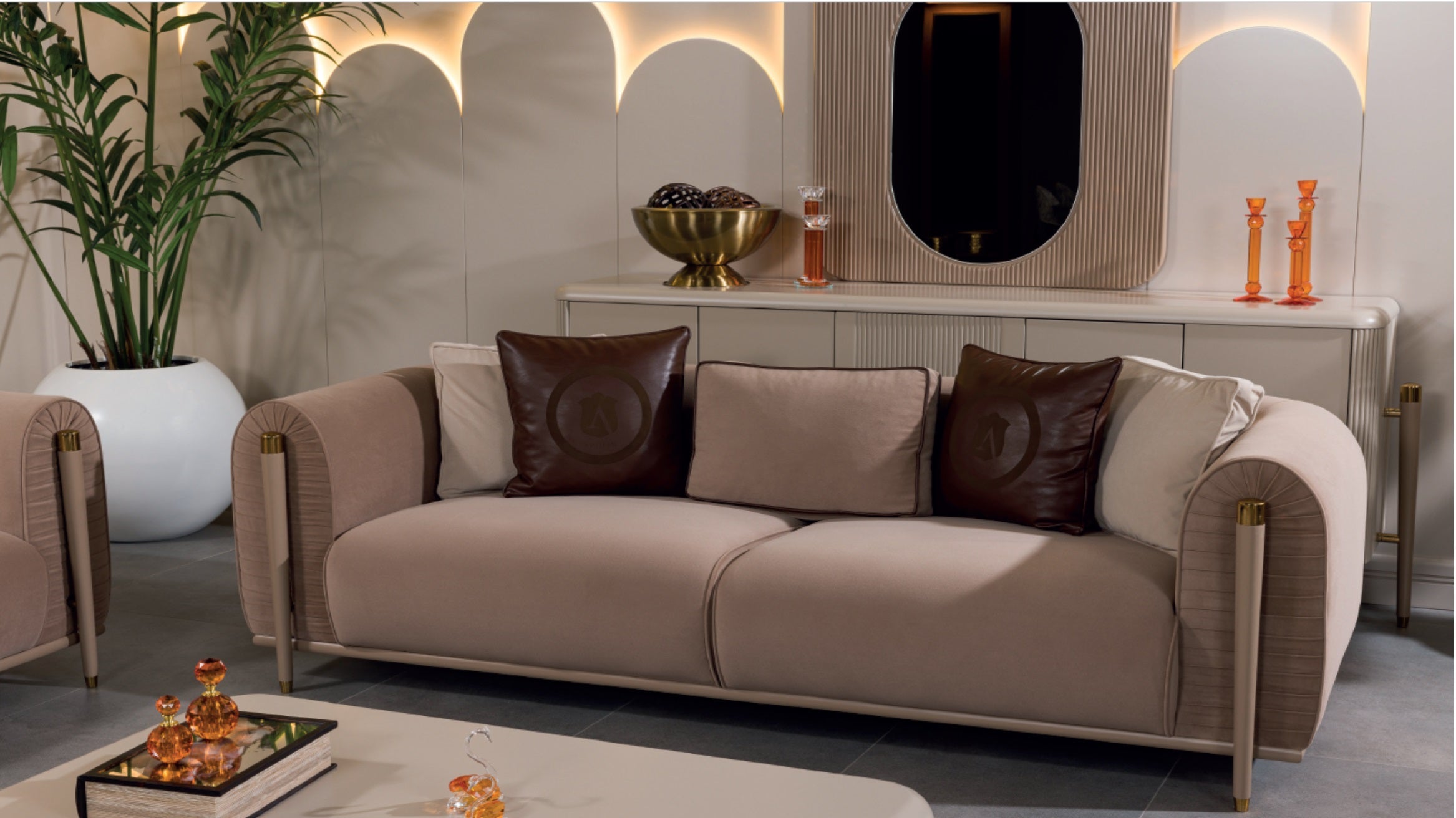 Asos Sofa Set - GLARA HOME