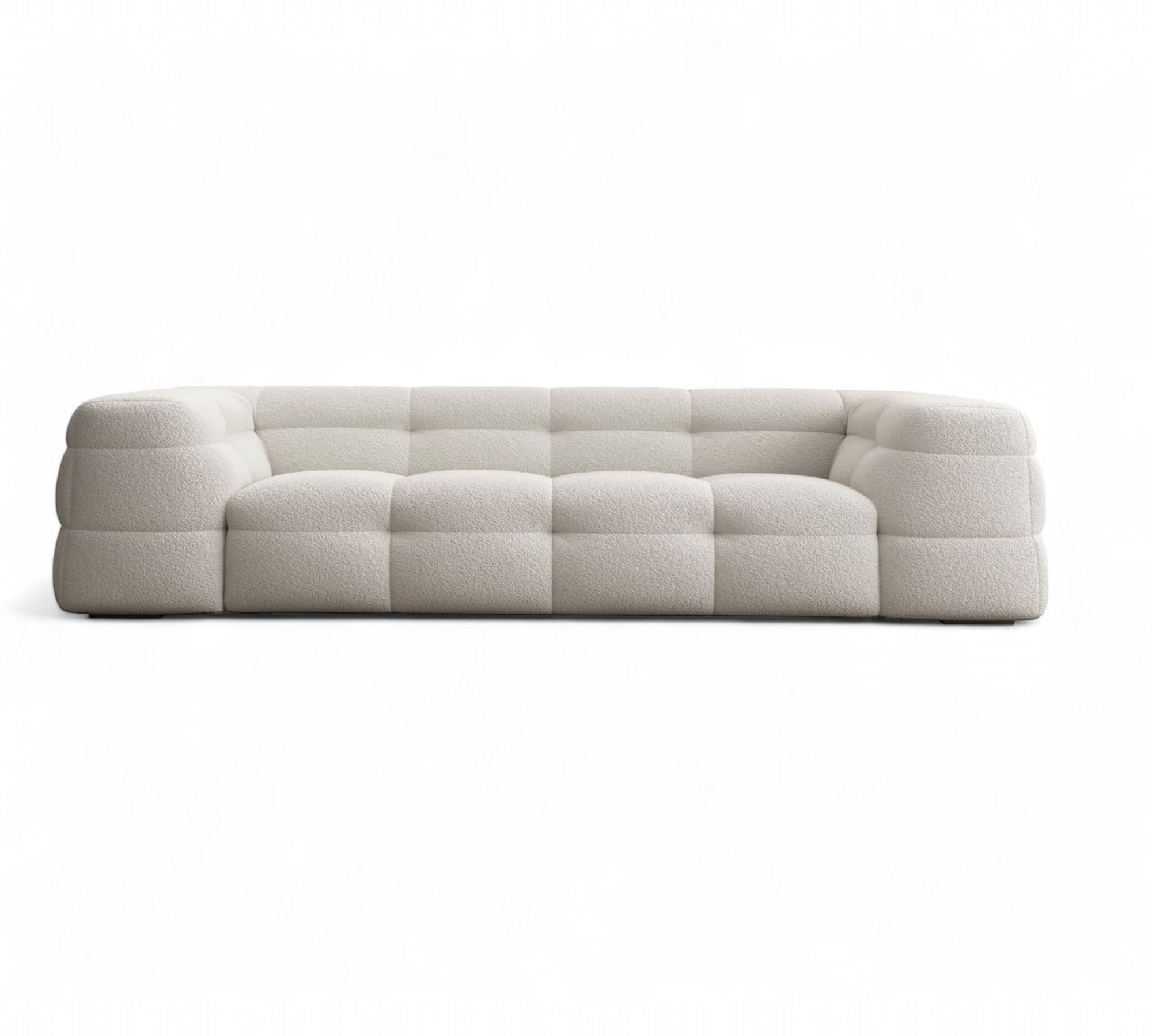 Bela Lamb Wool Cloud Sofa – Cream - GLARA HOME
