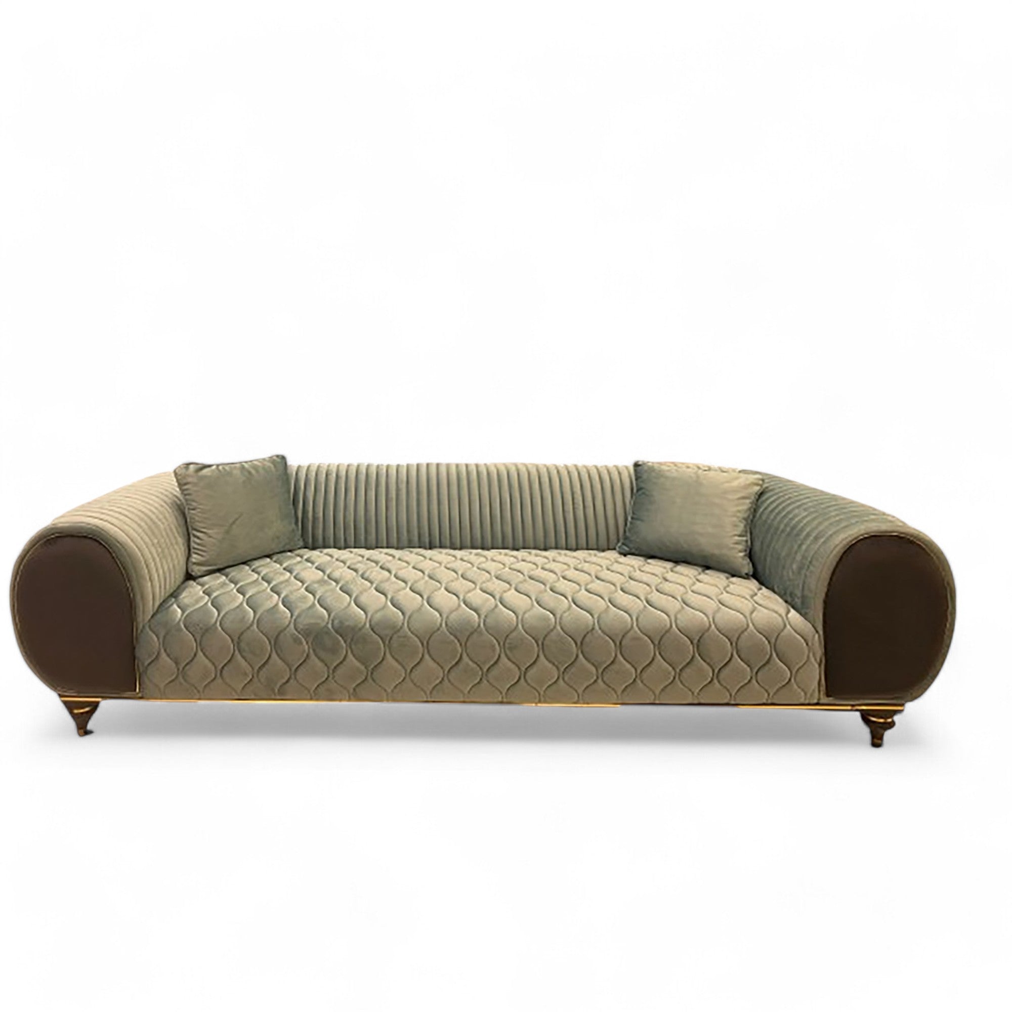 Capella Sofa ( Puma05-31 Gold ) - GLARA HOME