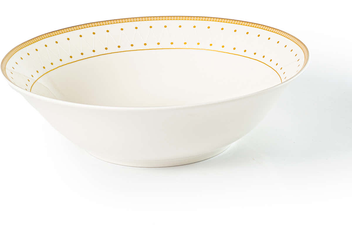Classic Gold 26-Pieces Bone China Dinner Set – Timeless Luxury (SD-266) - GLARA HOME