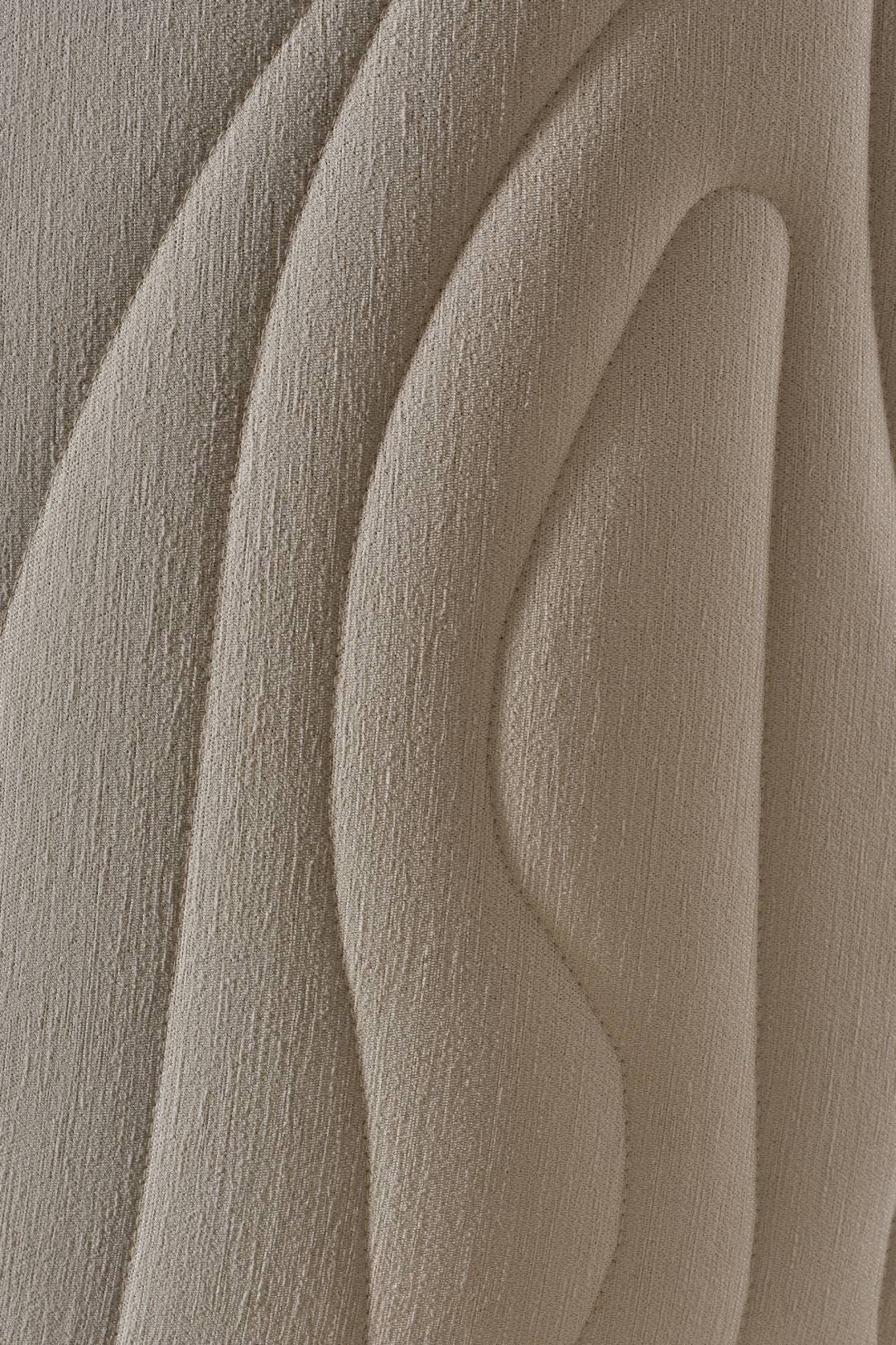 Close-up of sand dunes with ripples in a desert landscape