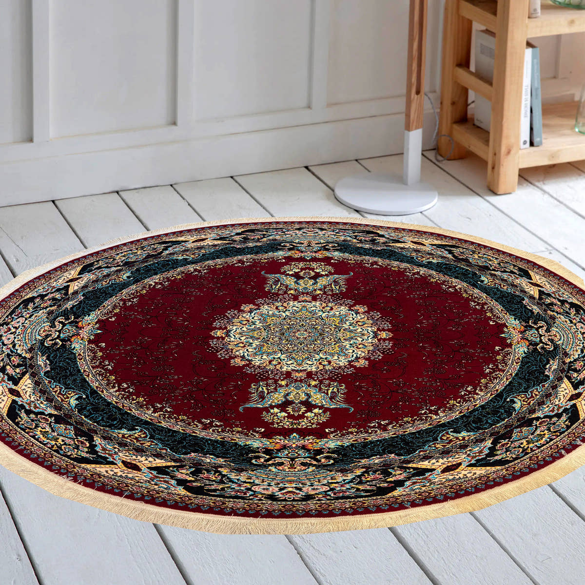 ELISA 700 Reed Round Rug - GLARA HOME