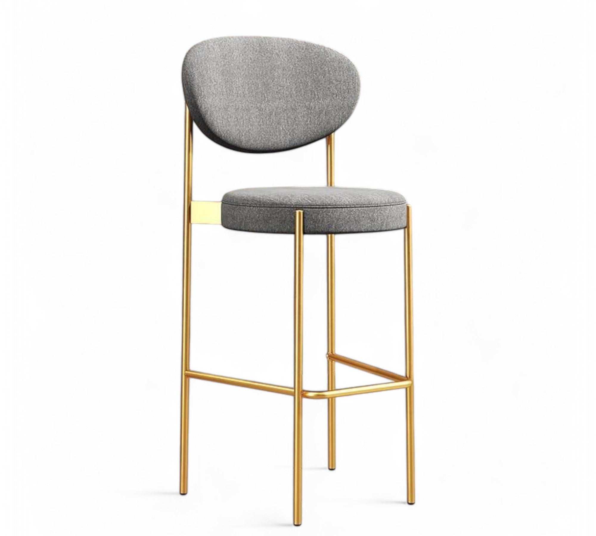 FlairGold Bar Stool - GLARA HOME