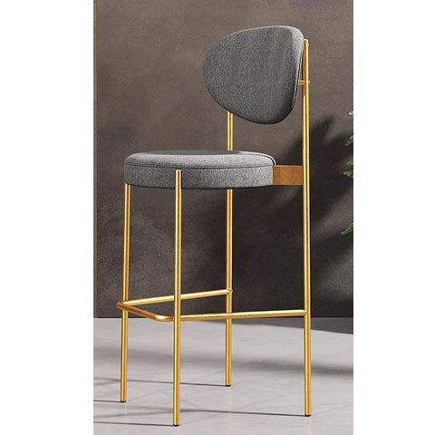 FlairGold Bar Stool - GLARA HOME