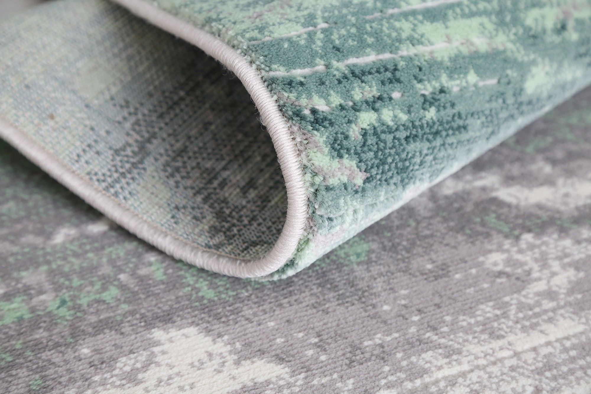 Forest Stream Abstract Area Rug VK-01 - GLARA HOME