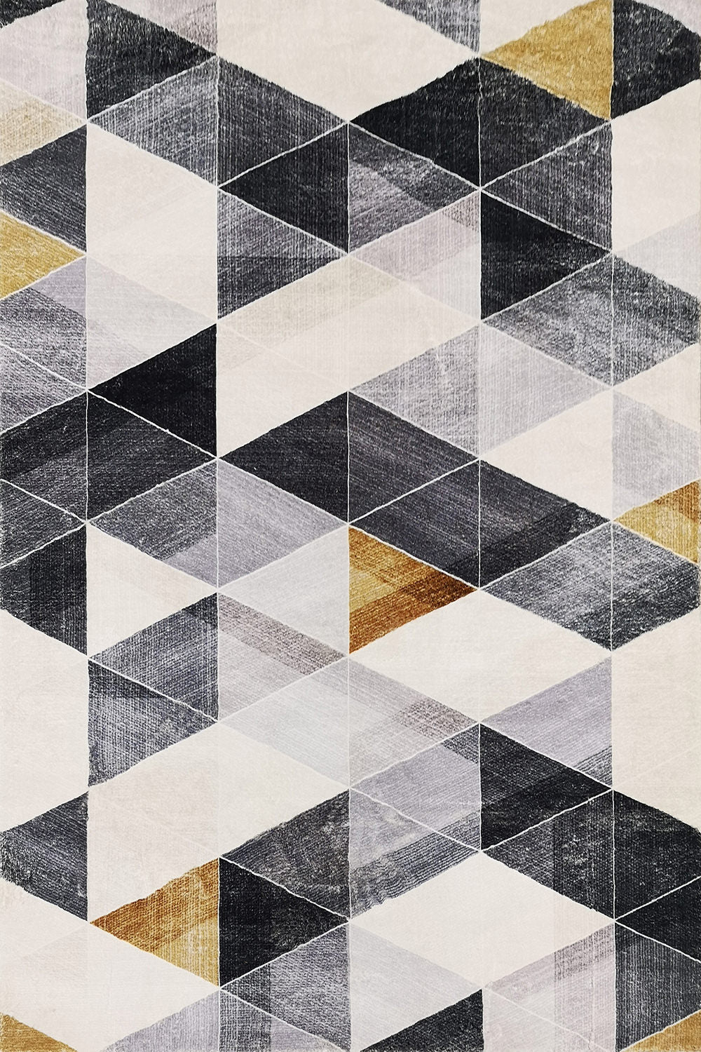 G4609-1 Abstract Rug - GLARA HOME