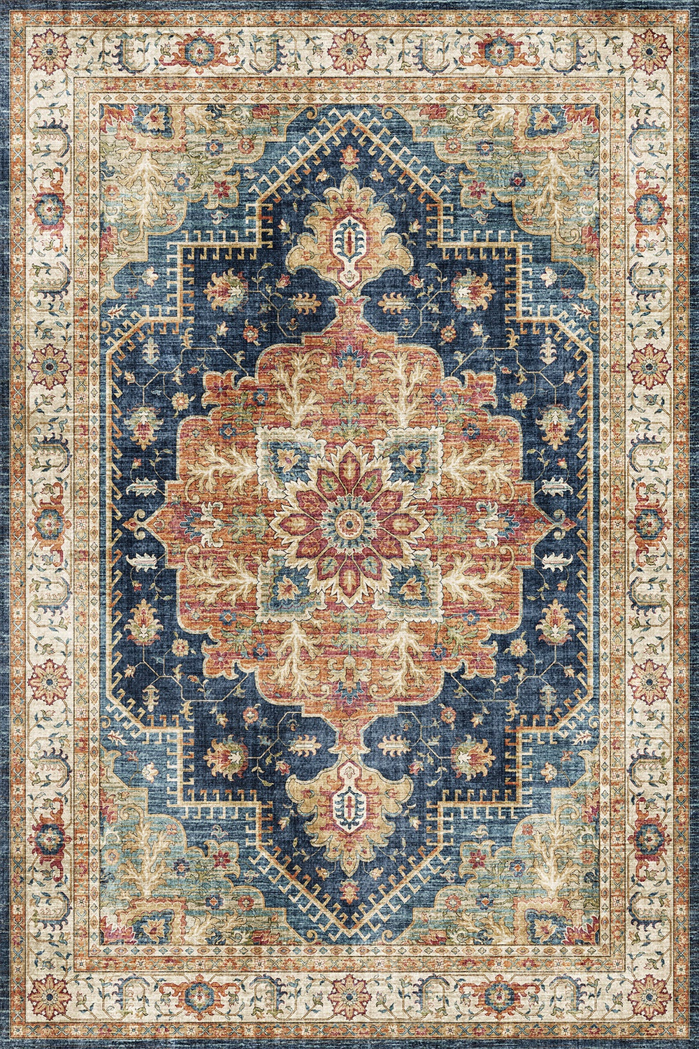G5439-2 Abstract Rug - GLARA HOME