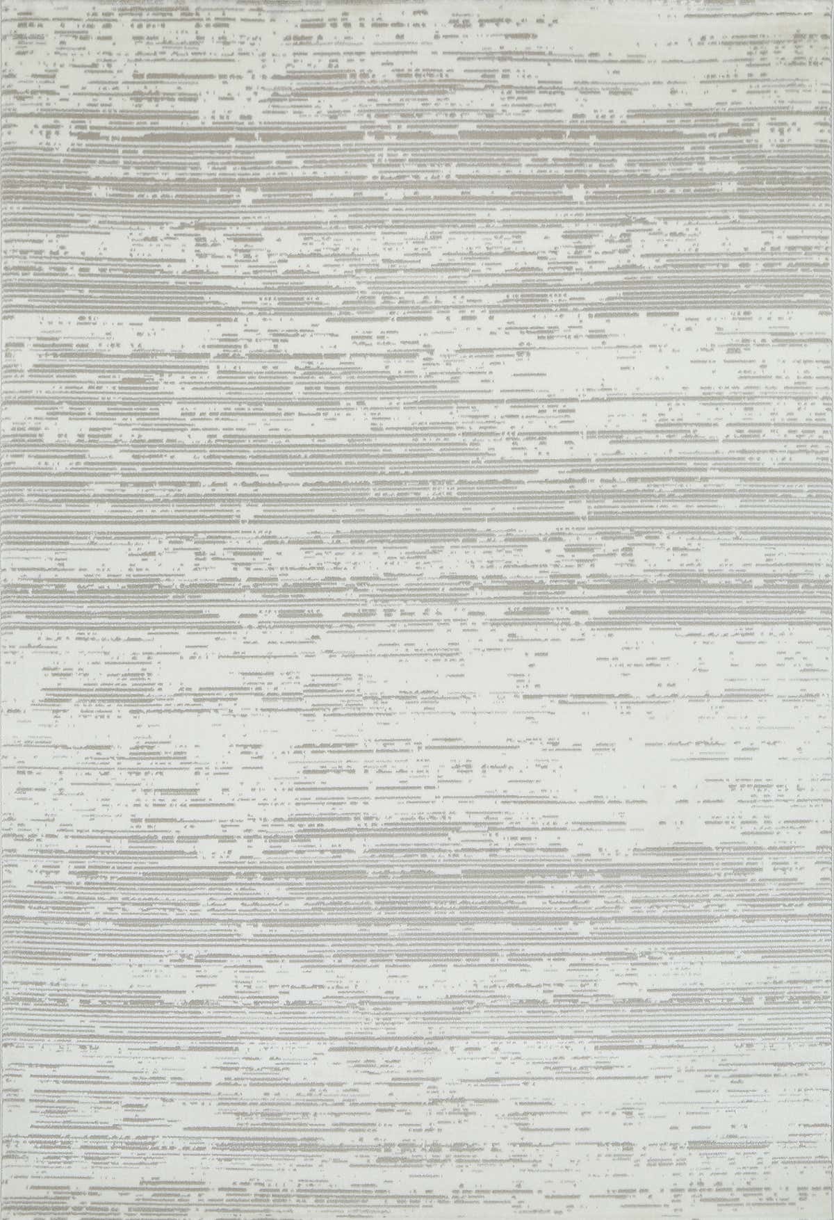 Glara “STRATA” Linear Textured Area Rug – Ivory & Soft Grey ( WX- 01 ) - GLARA HOME