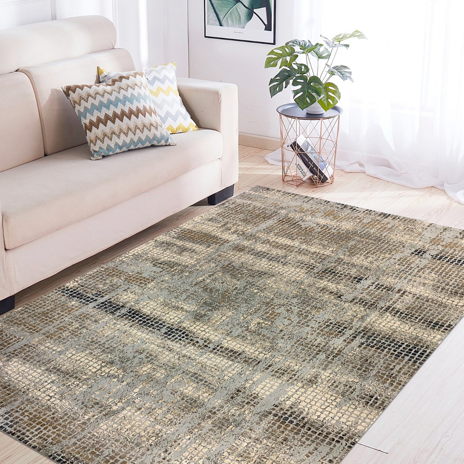 H4852 Turkish Rug - GLARA HOME