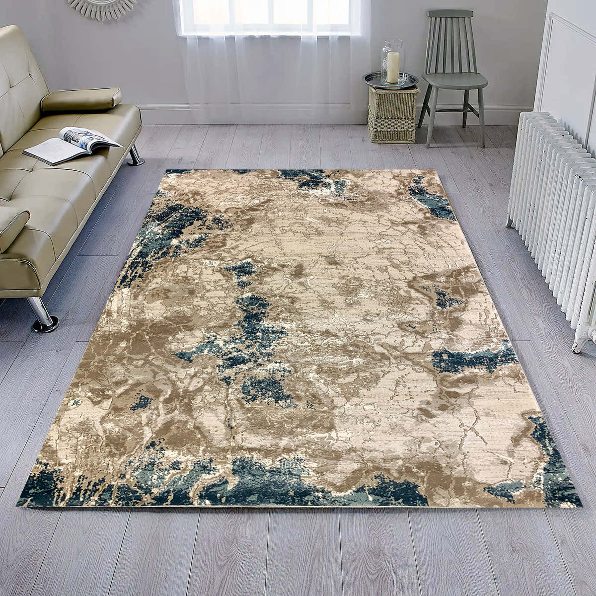H6215 Modern Rug - GLARA HOME