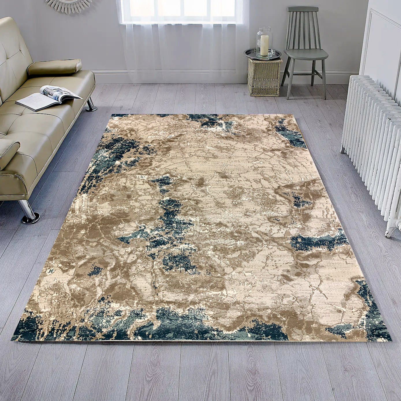 H6215 Modern Rug - GLARA HOME