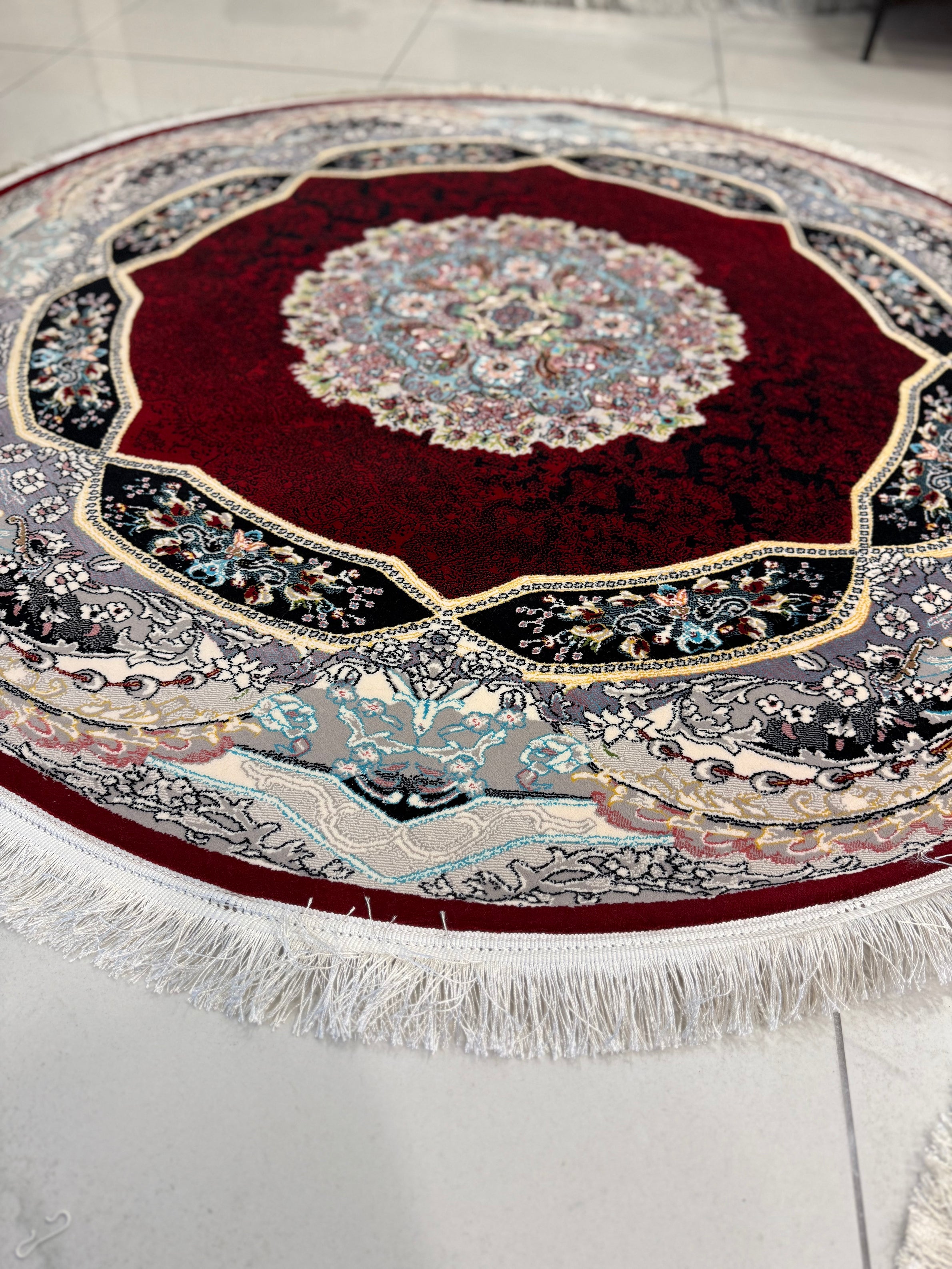 HALIDAY 700 Reed Round Rug - GLARA HOME