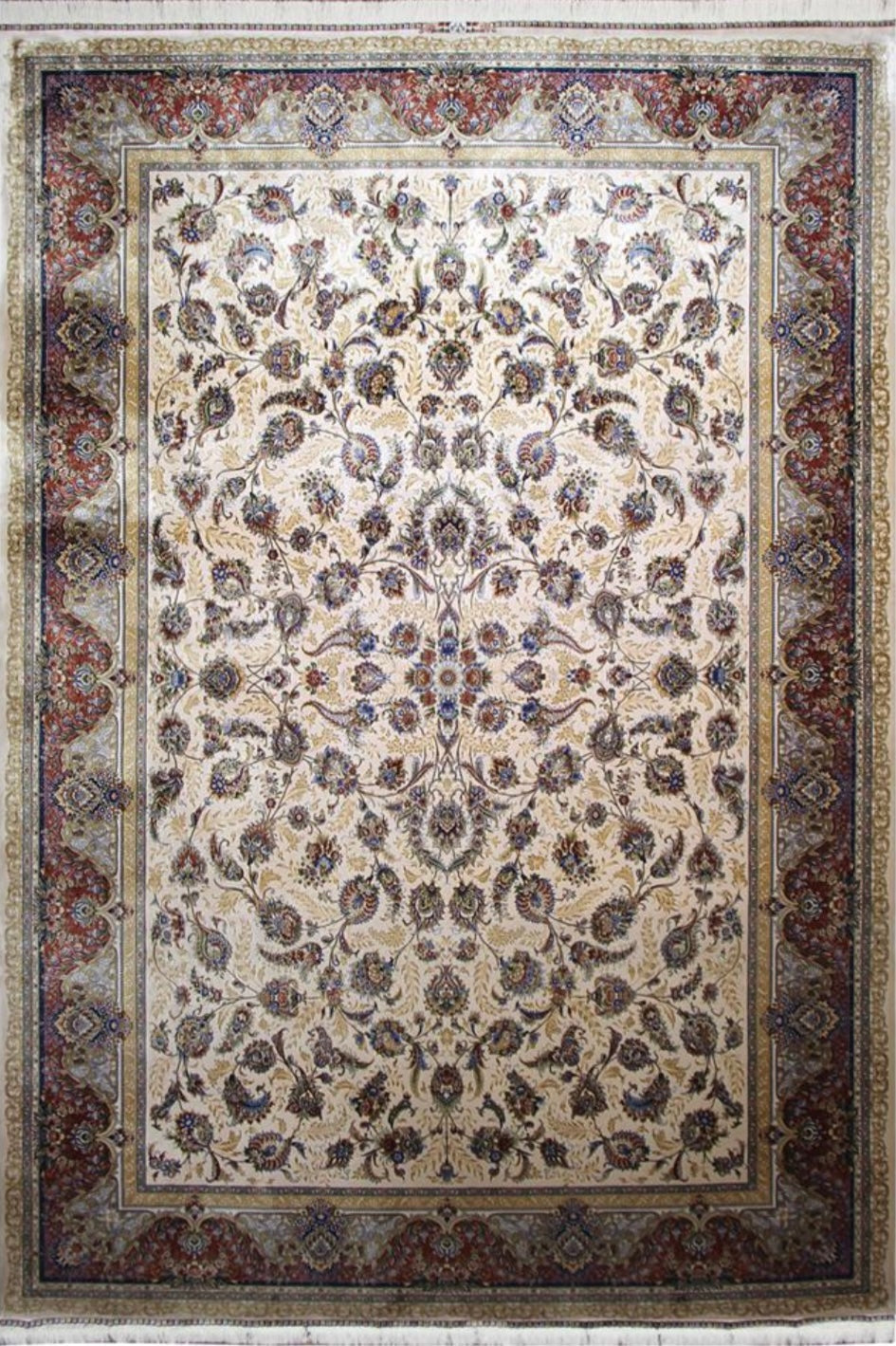 G219 Silk Rug - GLARA HOME