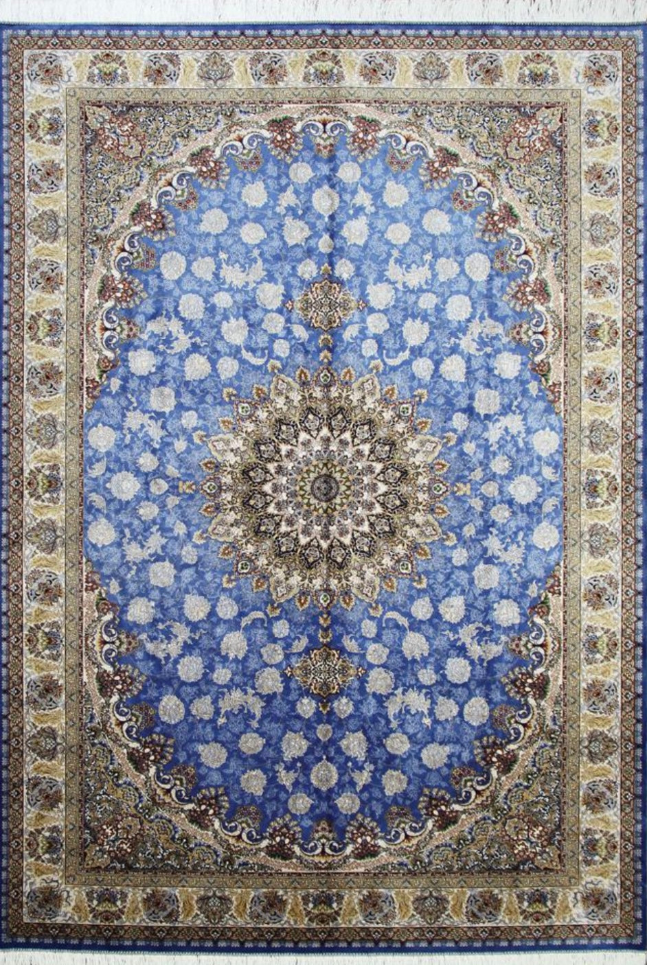 G222 Silk Rug - GLARA HOME