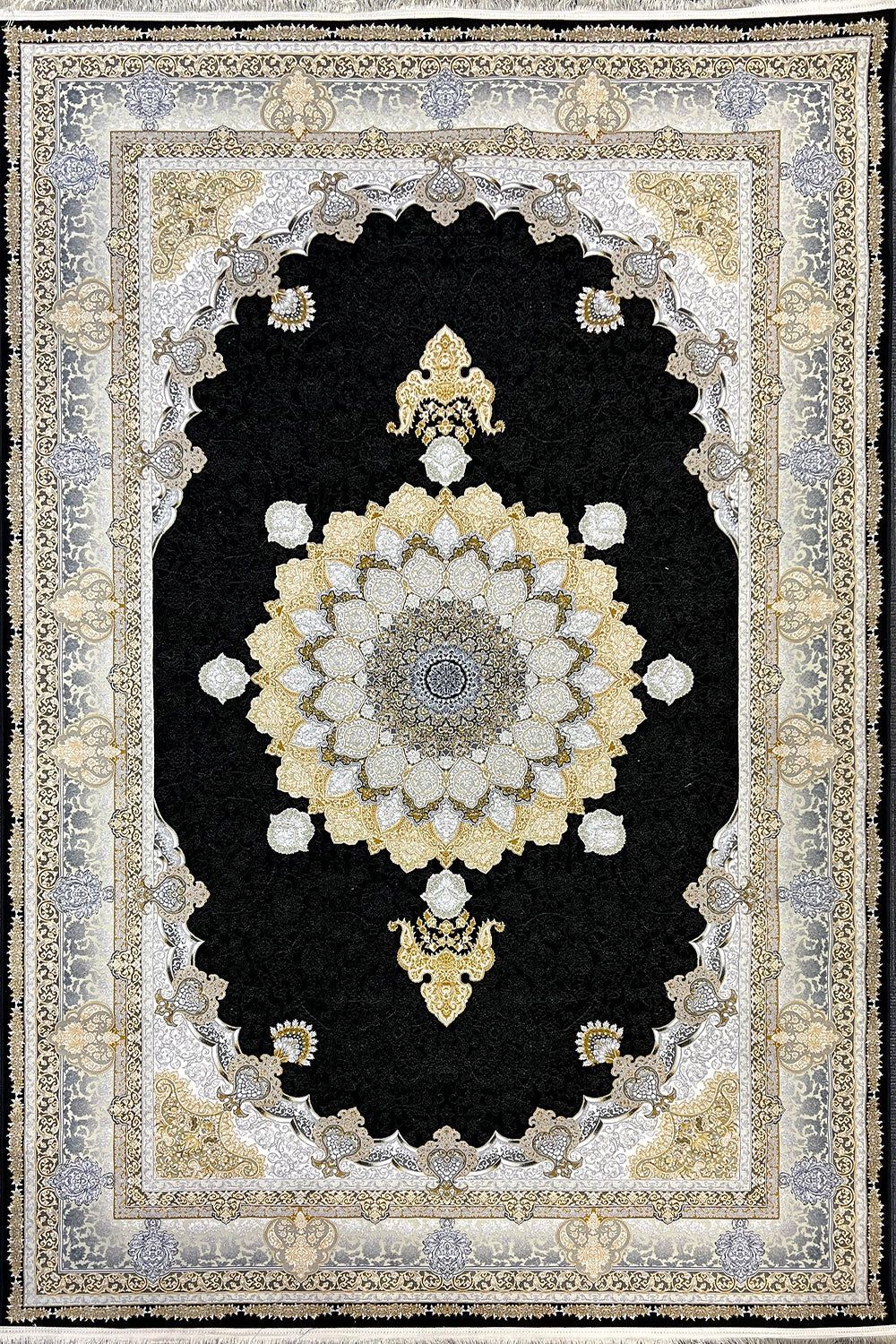 Rozhan 1200 Reed Persian Rug - GLARA HOME