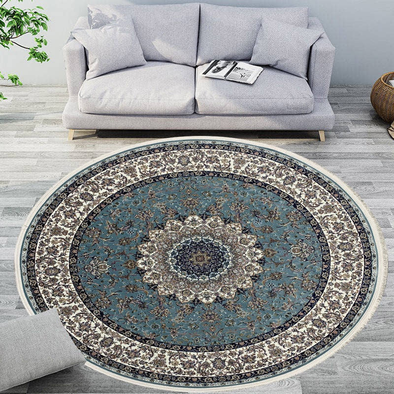 Isfahan 1250 Reed Round Rug - GLARA HOME