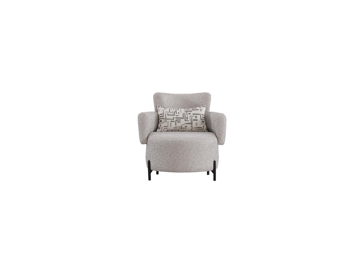 Loft Cream Sofa - GLARA HOME