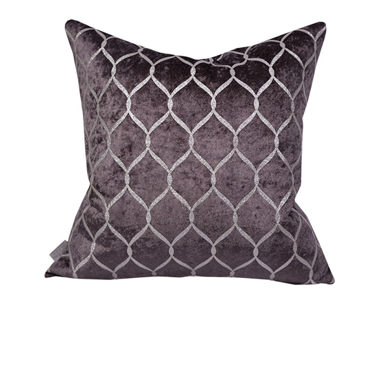 Luxury Velvet Throw Pillow Cover ( Brown Nescafe Cushion Cover) - GLARA HOME