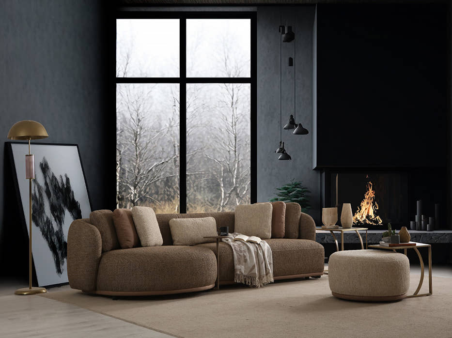 Matiz Vision Modern Sectional Sofa – Turkish Luxury Design - GLARA HOME