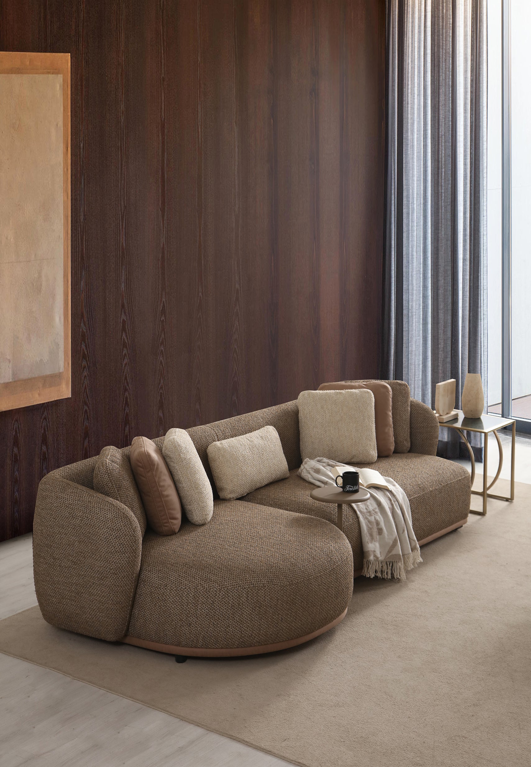 Matiz Vision Modern Sectional Sofa – Turkish Luxury Design - GLARA HOME