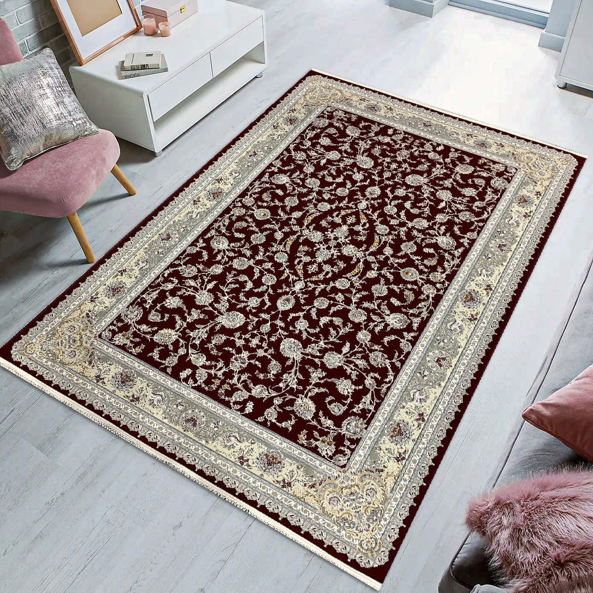 Mehraban 1200 Reed Persian Rug - GLARA HOME