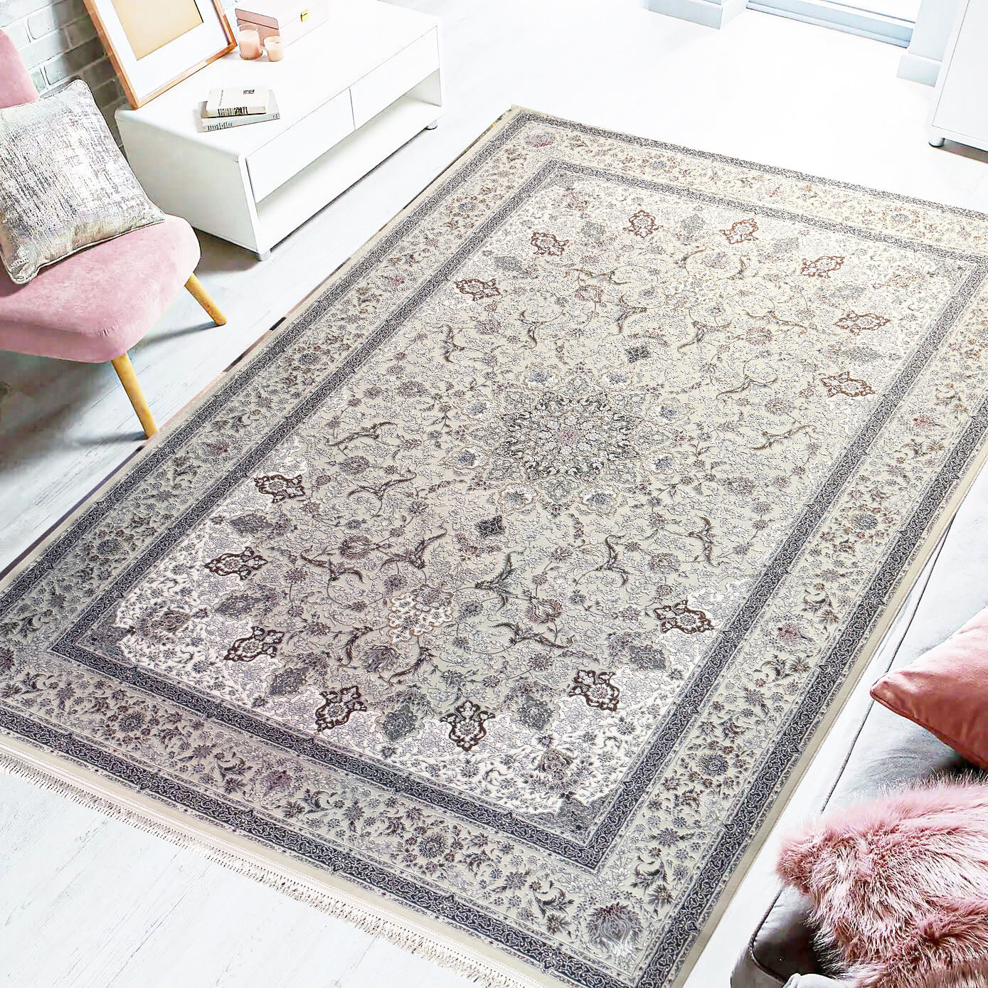 Mina 1200 Reed Persian Rug - GLARA HOME