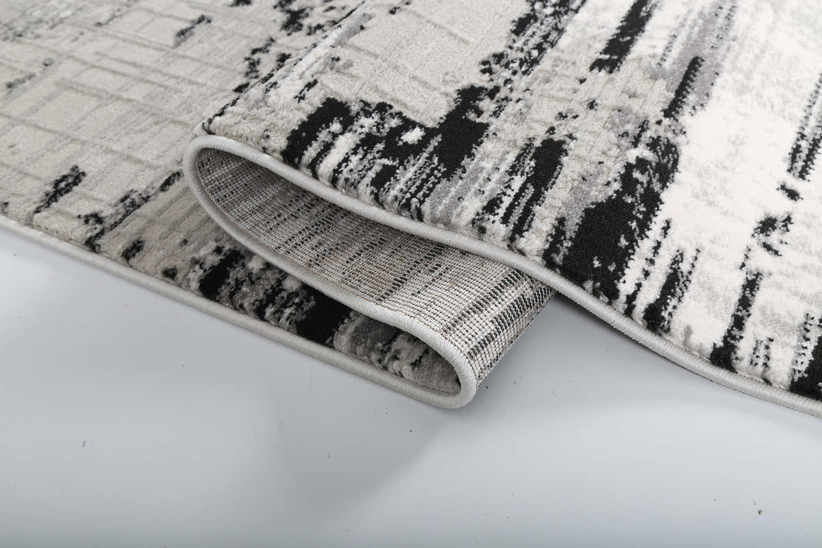 Monochrome Serenity Modern Area Rug (HGR-18) - GLARA HOME