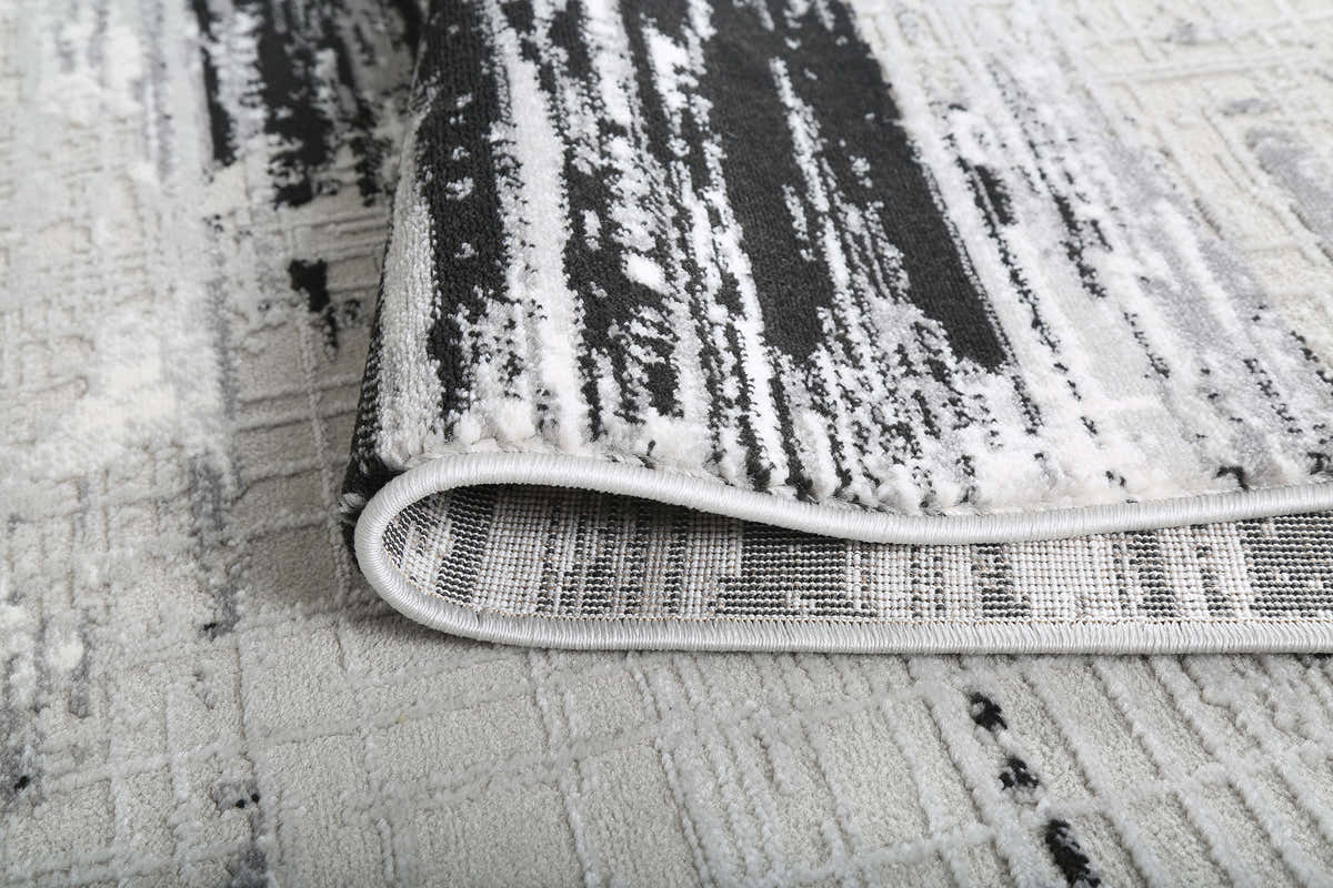 Monochrome Serenity Modern Area Rug (HGR-18) - GLARA HOME