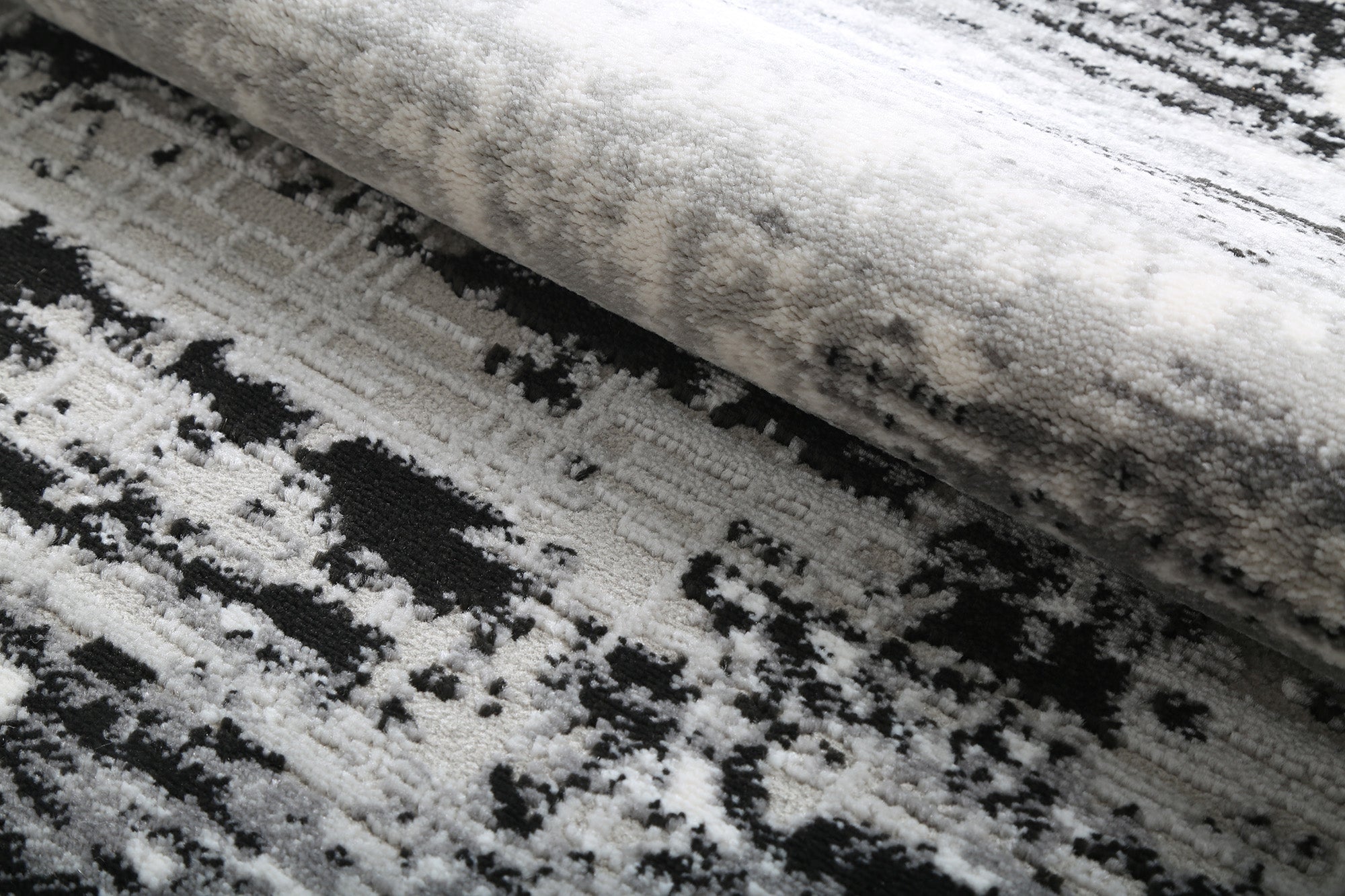 Monochrome Serenity Modern Area Rug (HGR-18) - GLARA HOME